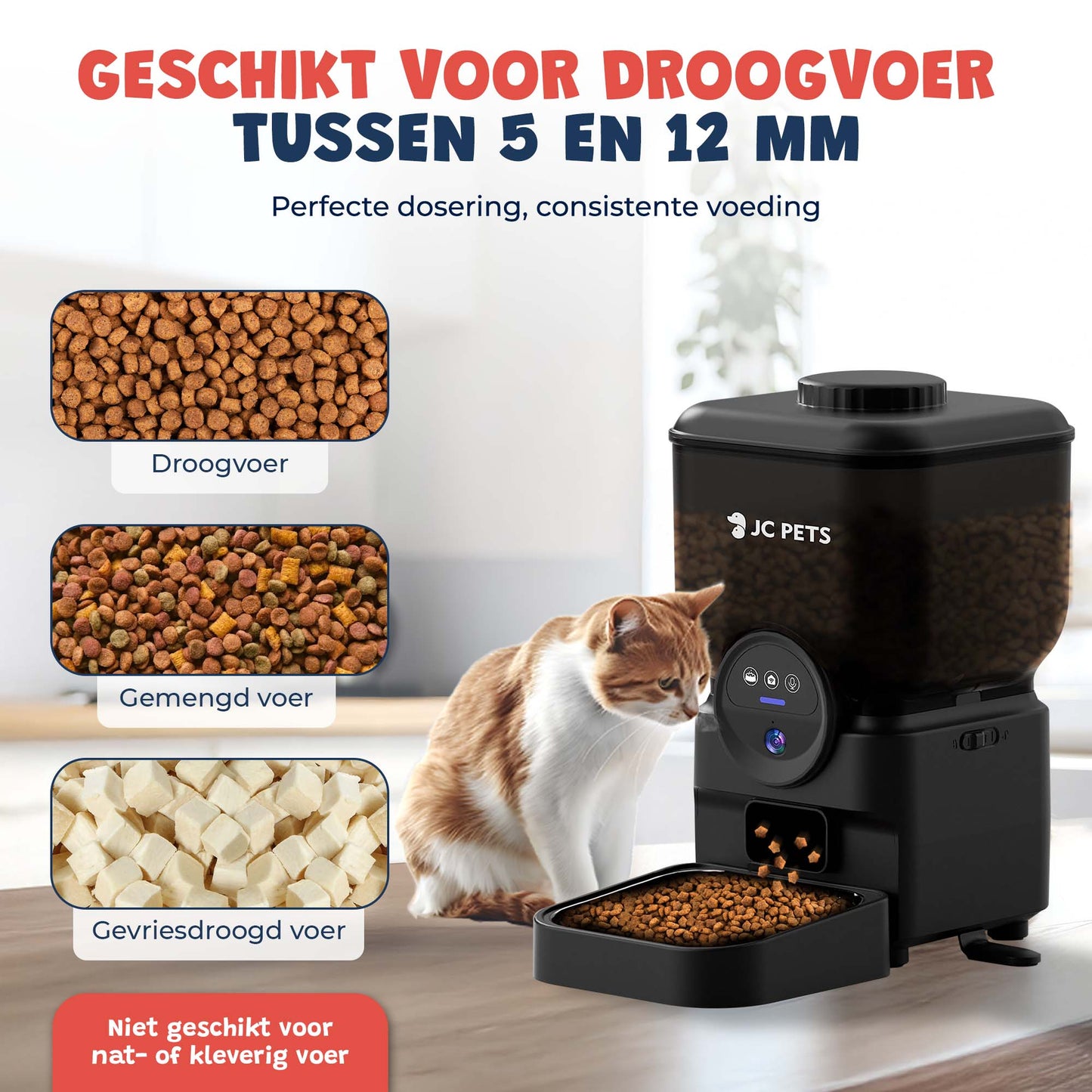 Draadloze Automatische Voerbak