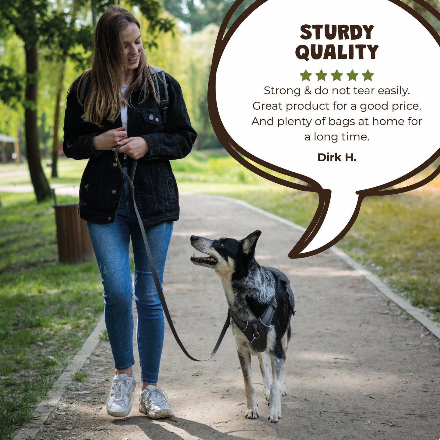 Dog poop bags