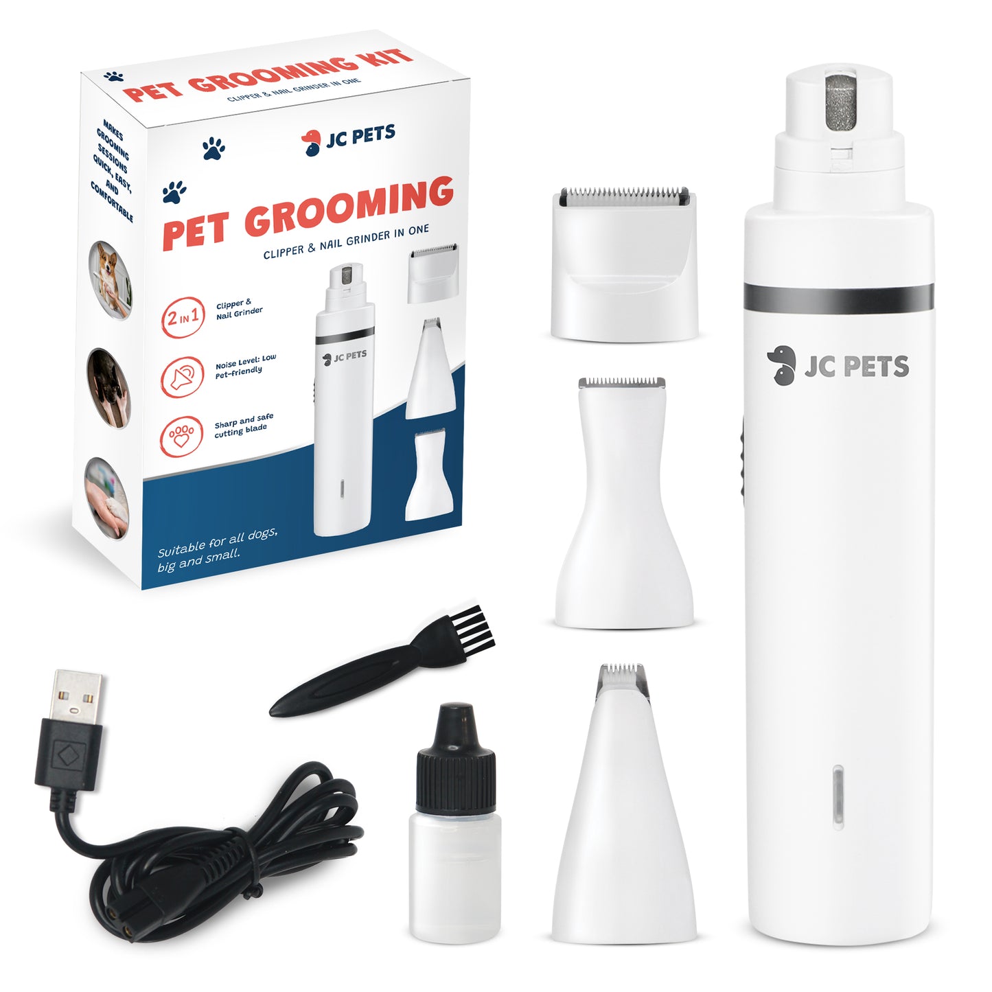 Hondentondeuse 3-in-1