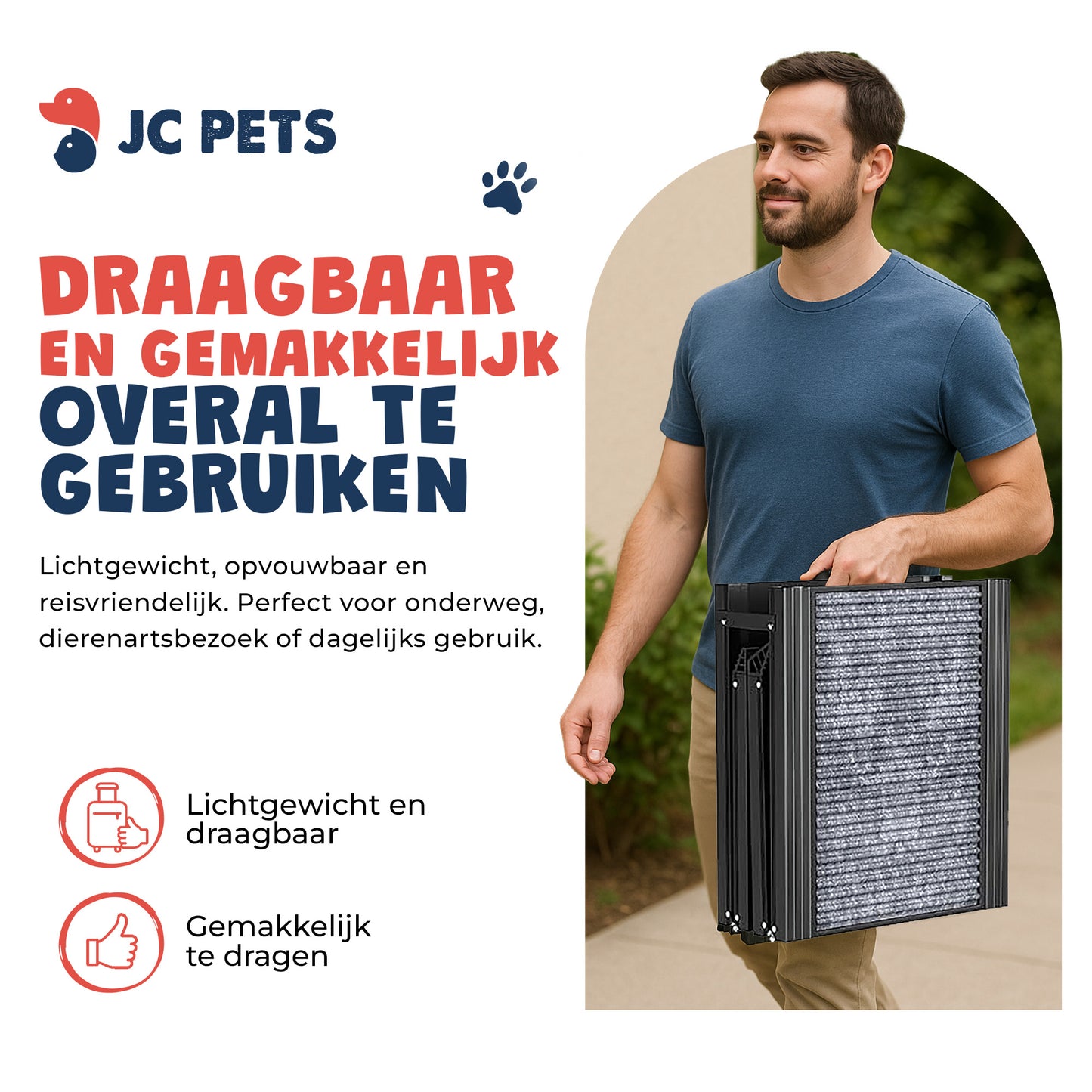 Hondenloopplank voor Auto