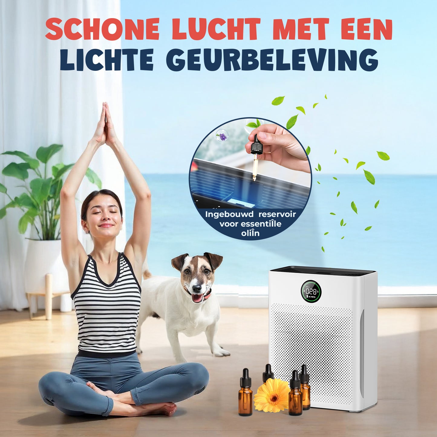 Luchtreiniger met Huisdiermodus
