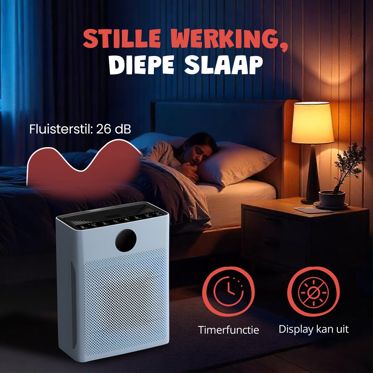Luchtreiniger met Huisdiermodus