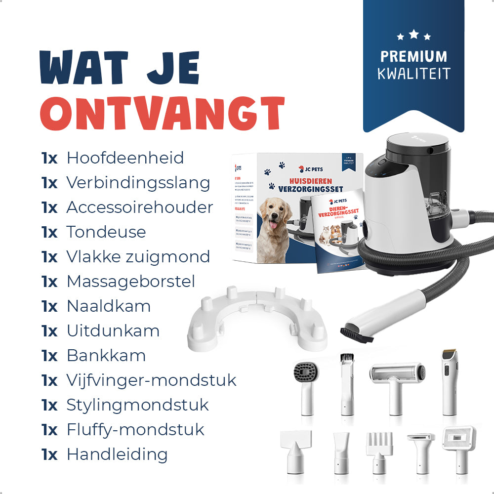 15-Delige Huisdier Verzorgingsset