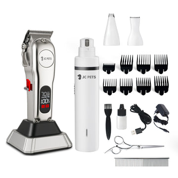 Hondentondeuse Set RVS