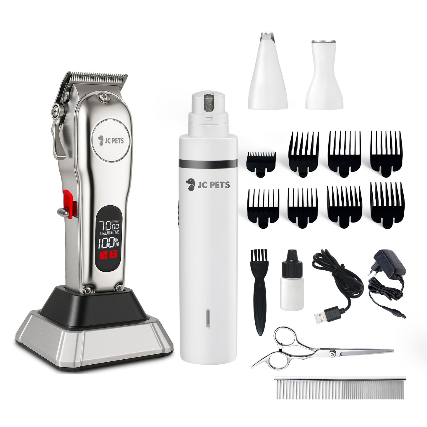 Hondentondeuse Set RVS