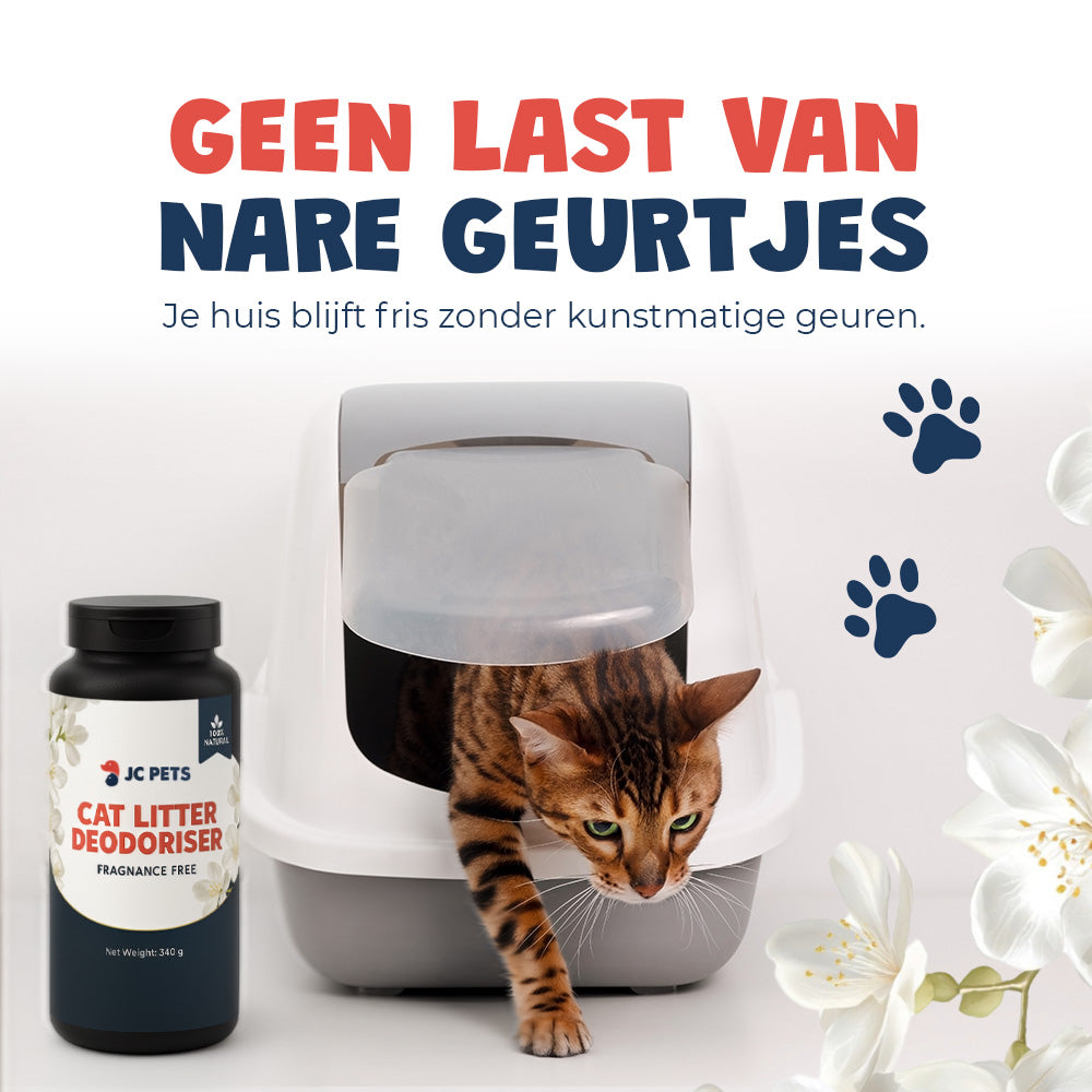 Kattenbak geurverdrijver