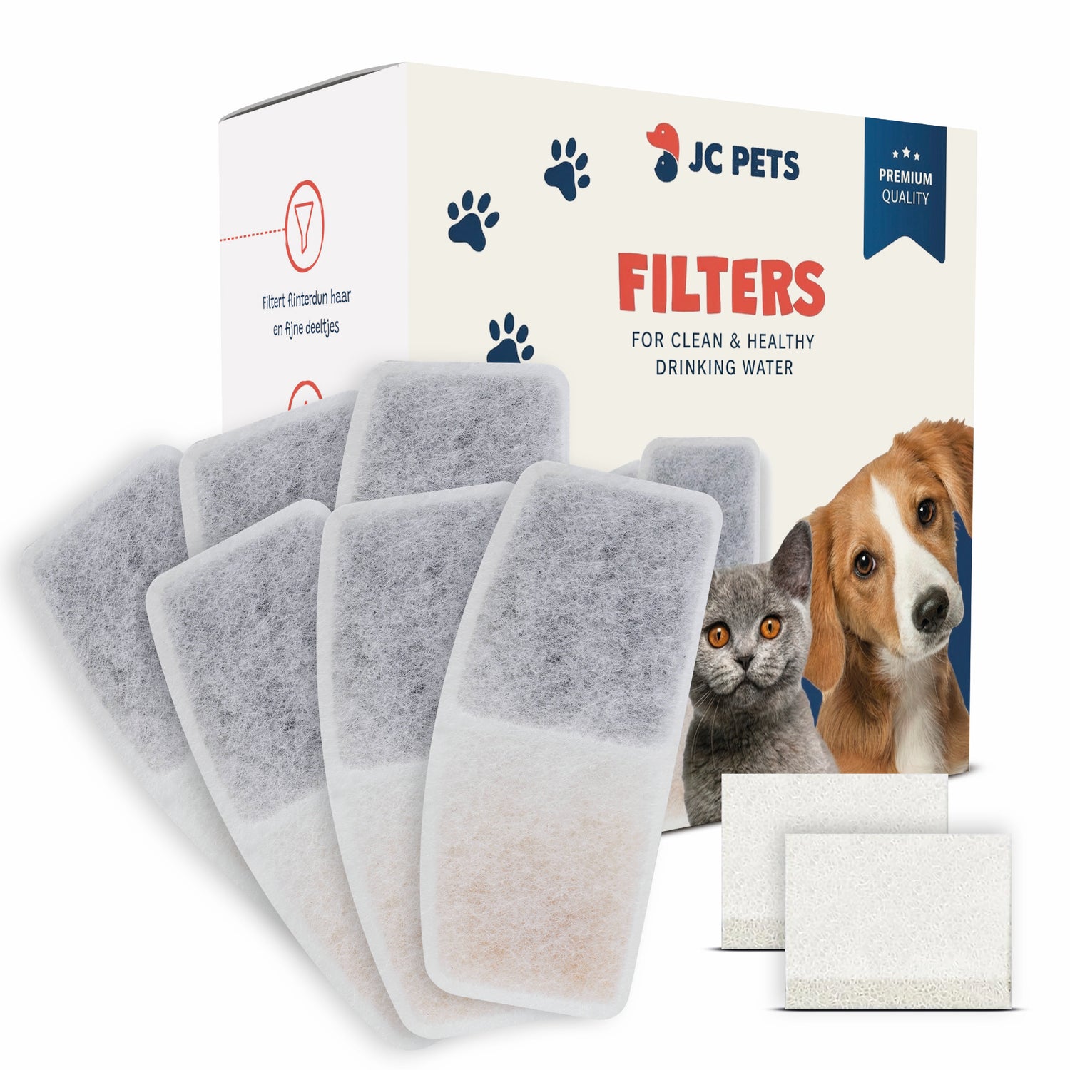 Drinking fountain filters
