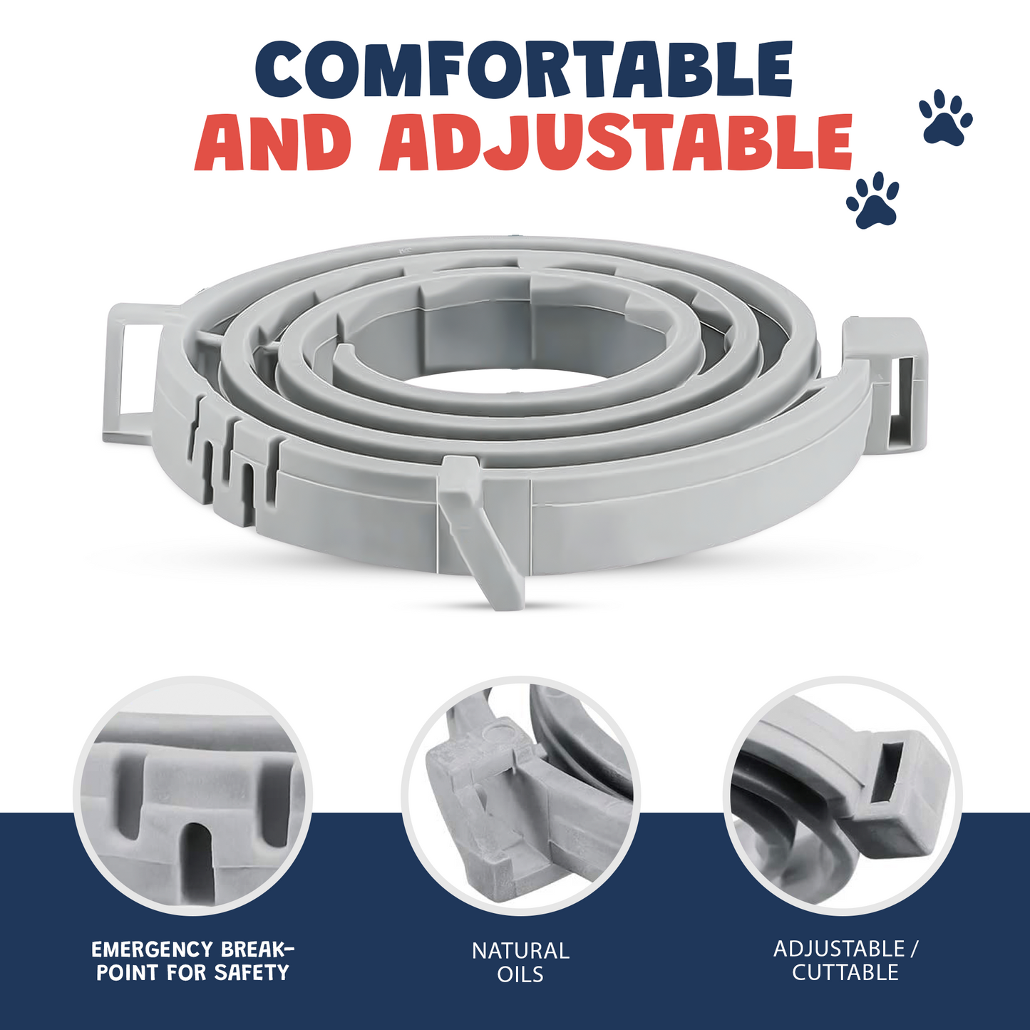 Flea collar for cats