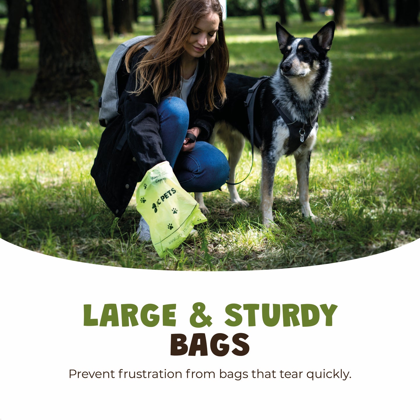 Dog poop bags