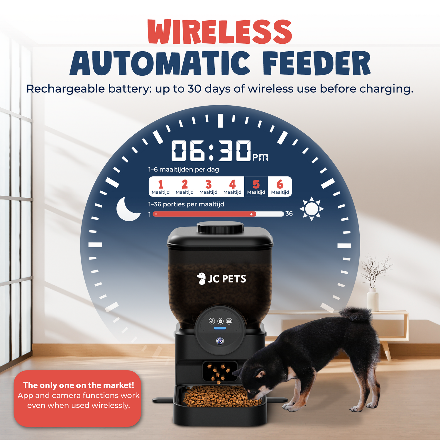 Wireless Automatic Pet Feeder