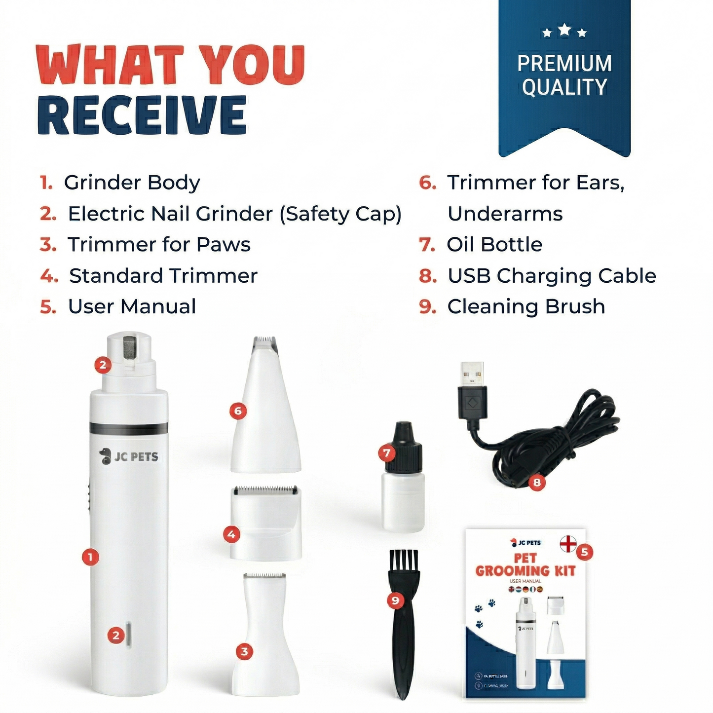 3-in-1 Dog Trimmer