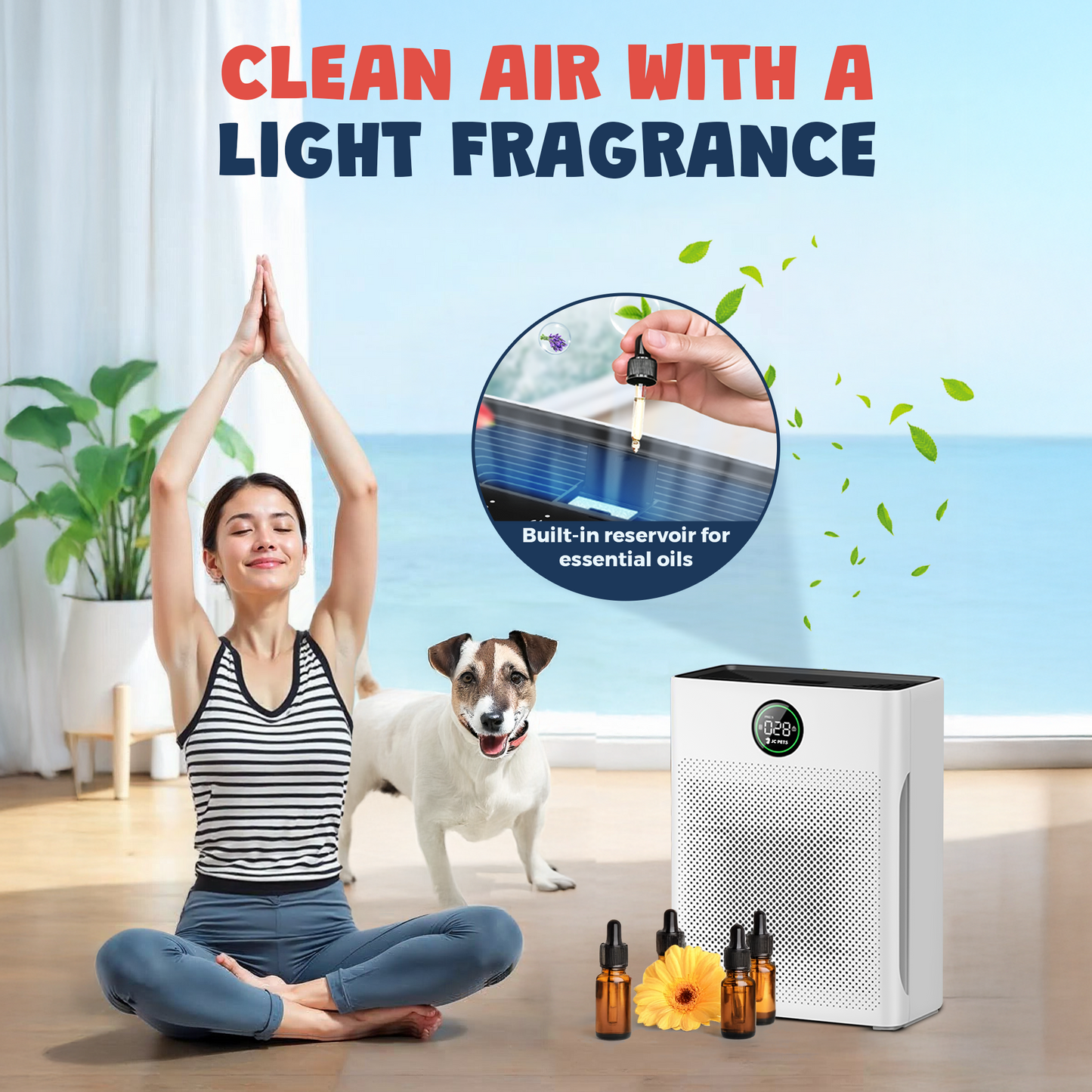 Air Purifier with Pet Mode