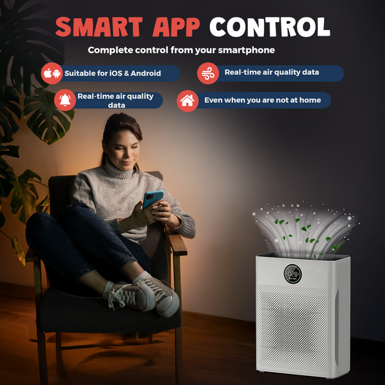 Air Purifier with Pet Mode
