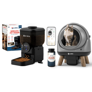 Automatische Voerbak + Automatische Kattenbak