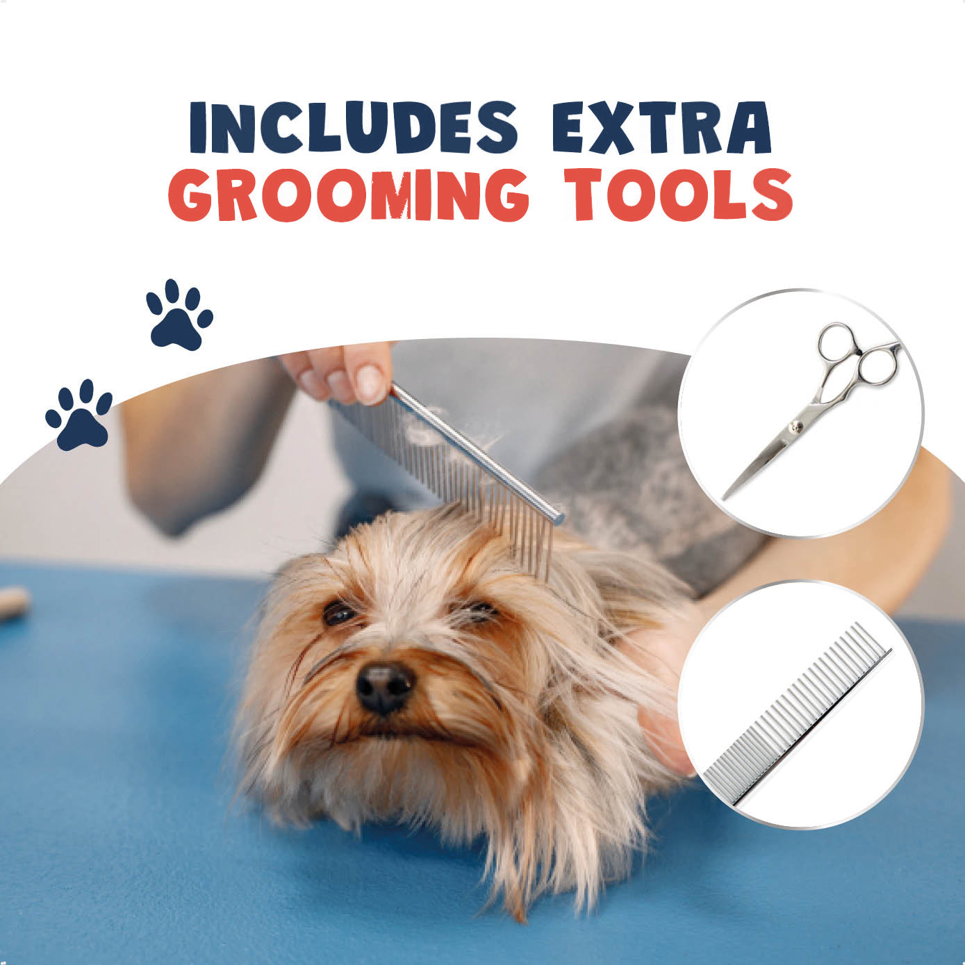 Dog grooming scissors stainless steel