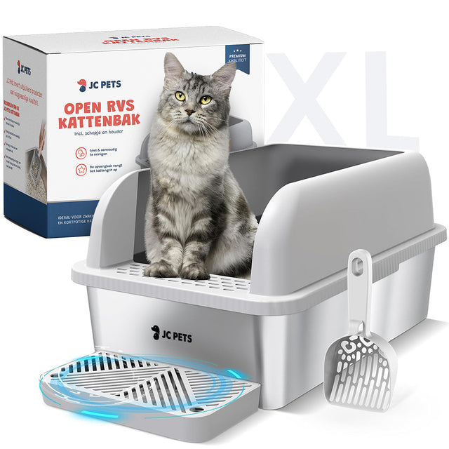 RVS Kattenbak